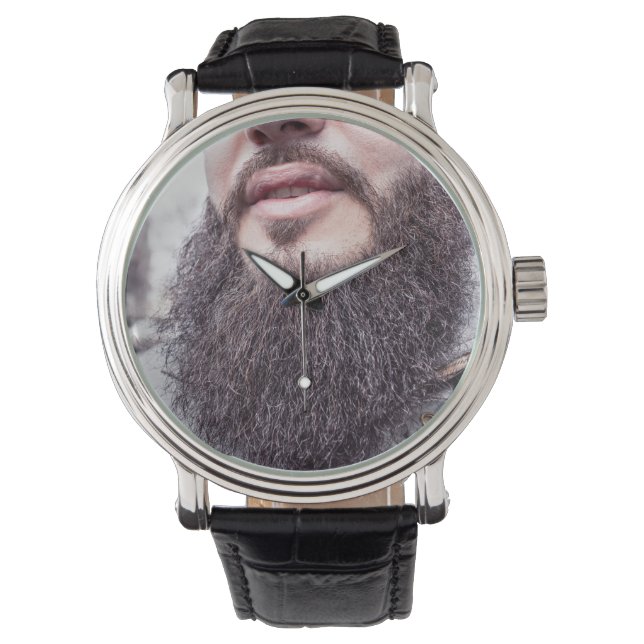 Montres cool Beard & Mustache (devant)