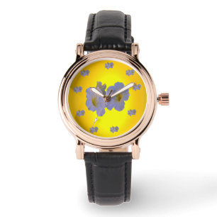 Montres dames des fleurs du printemps