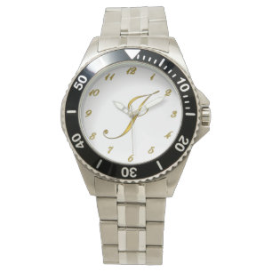 Montres de coutume de l'initiale J de monogramme