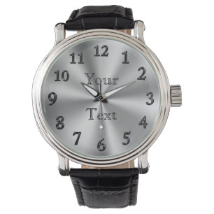 Montres de montre PERSONNALISÉE/GRAND nombre pour