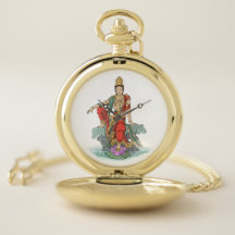 Bodhisattva de Compassion Pocket Watch