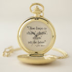 "Time Keepin" "Gold Pocket Watch