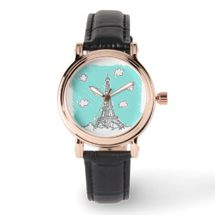Montres Illustration Tour Eiffel