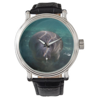 Montres mignonnes pour bébé manatee pour hommes, f