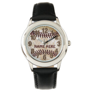 Montres personnalisées de base-ball pour des