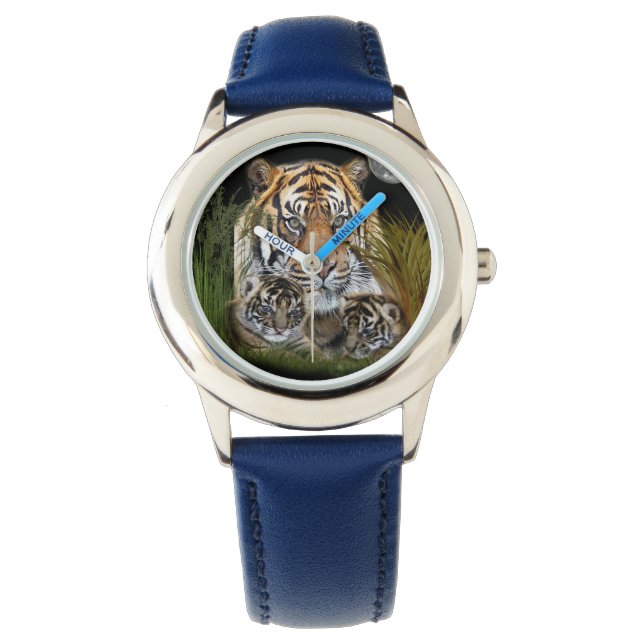 Montres tigres et cubes (devant)