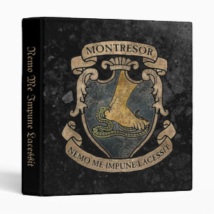 Montresor Coat of Arms Binder