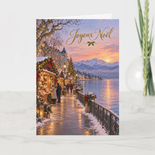 Montreux Marché de Noël Joyeux Noël Holiday Card