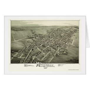 Montrose, carte panoramique de PA - 1890