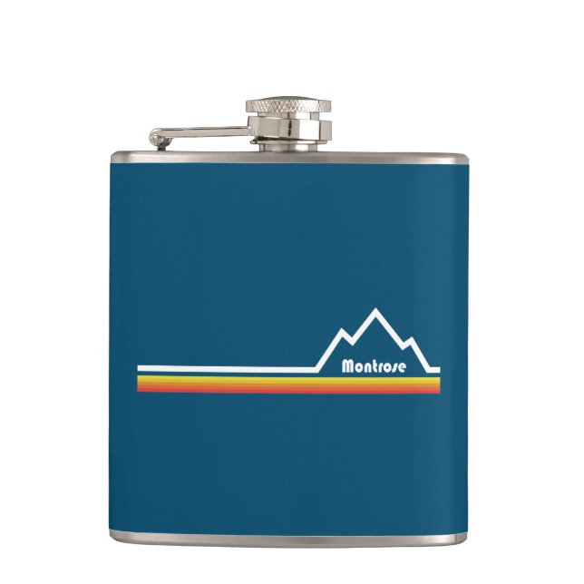 Montrose, Colorado Hip Flask (Front)