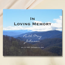 Monts Memorial ou funéraire livre d'or