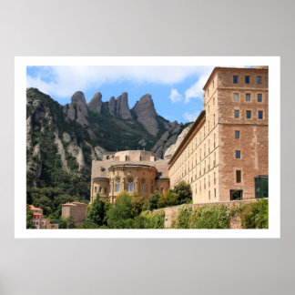 Montserrat Abbey Poster