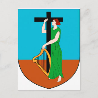 Montserrat Coat of Arms Postcard