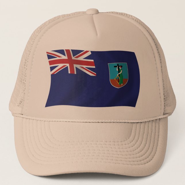 Montserrat Flag Hat (Front)