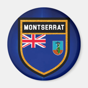 Montserrat Flag Magnet