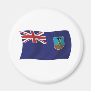 Montserrat Flag Magnet