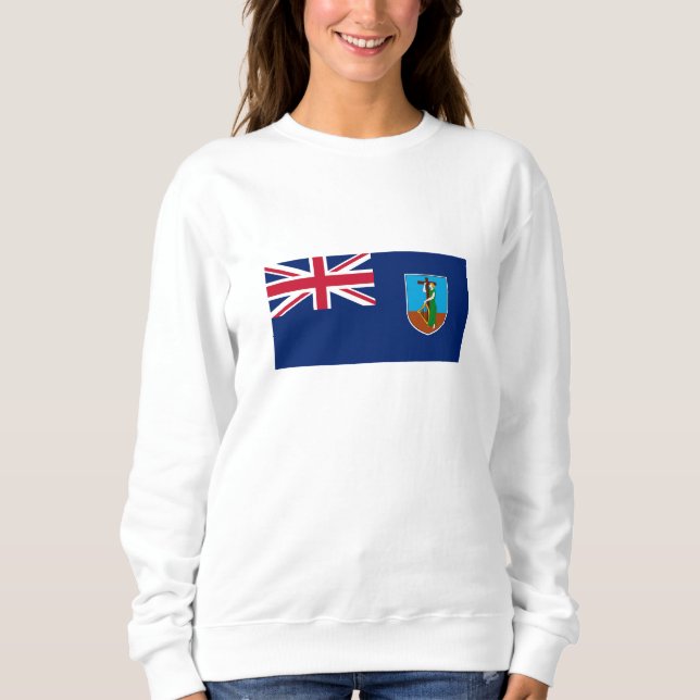 Montserrat Flag Sweatshirt (Front)
