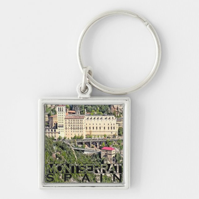 Montserrat Keychain (Front)