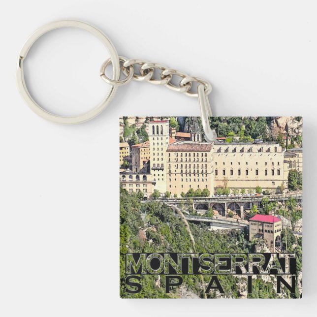 Montserrat Keychain (Front)