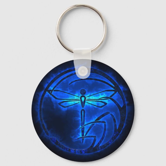 Monty & Strong - Dragonfly Keychain (Front)