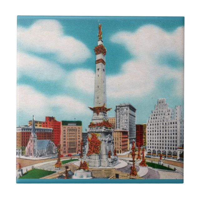 Monument Circle Tile (Front)