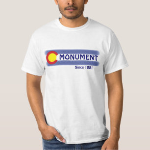 Monument Colorado local flag value tee