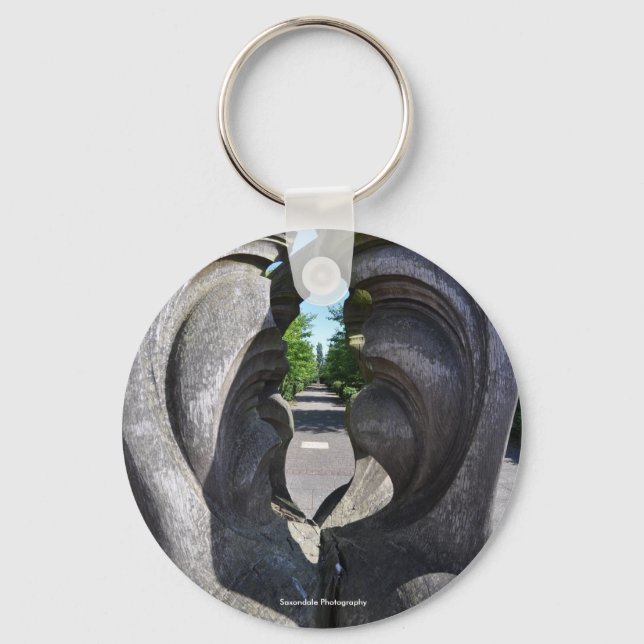 'Monument' Keyring (Front)
