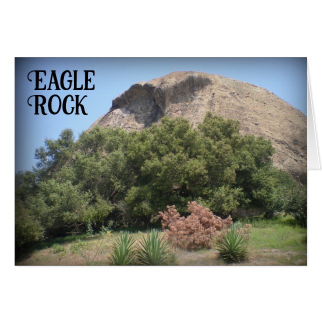Monument monument Eagle Rock California (Devant horizontal)