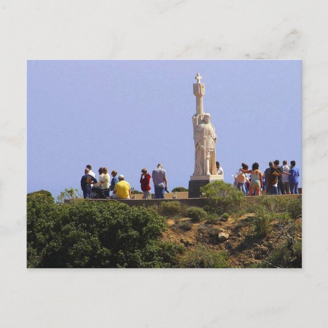 Monument national de Cabrillo, carte postale San D (Devant)
