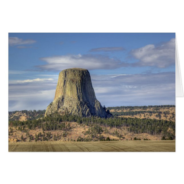 Monument national de Devils Tower (Devant horizontal)