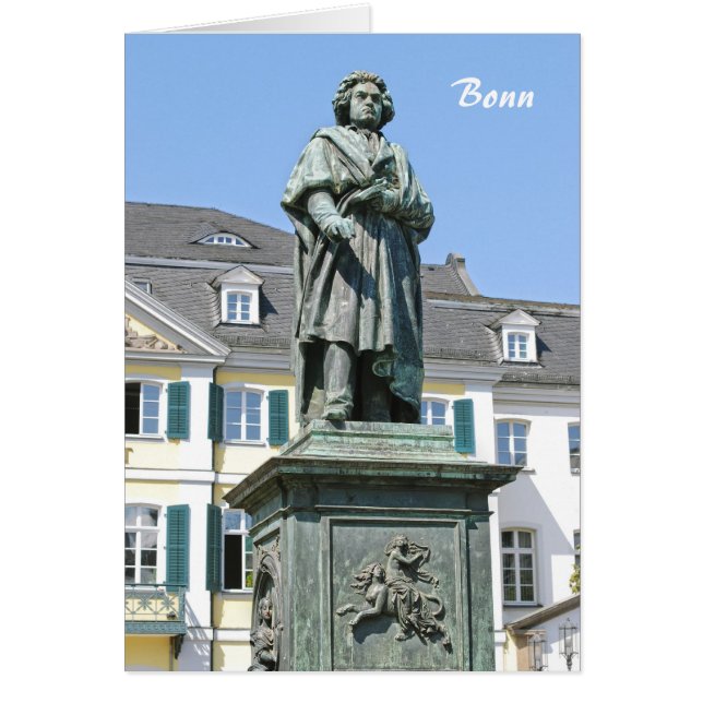 Monument of Ludwig van Beethoven in Bonn (Front)