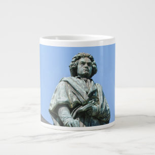 Monument of Ludwig van Beethoven in Bonn Large Coffee Mug