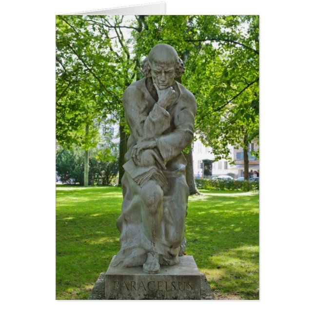 Monument Paracelsus à Salzbourg (Devant)