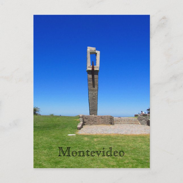 monument pocitos rambla postcard (Front)