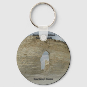 Monument Rocks National Landmark Keychain