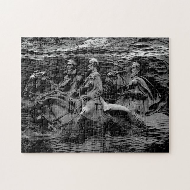 Monument Stone Mountain  Georgia. Jigsaw Puzzle (Horizontal)