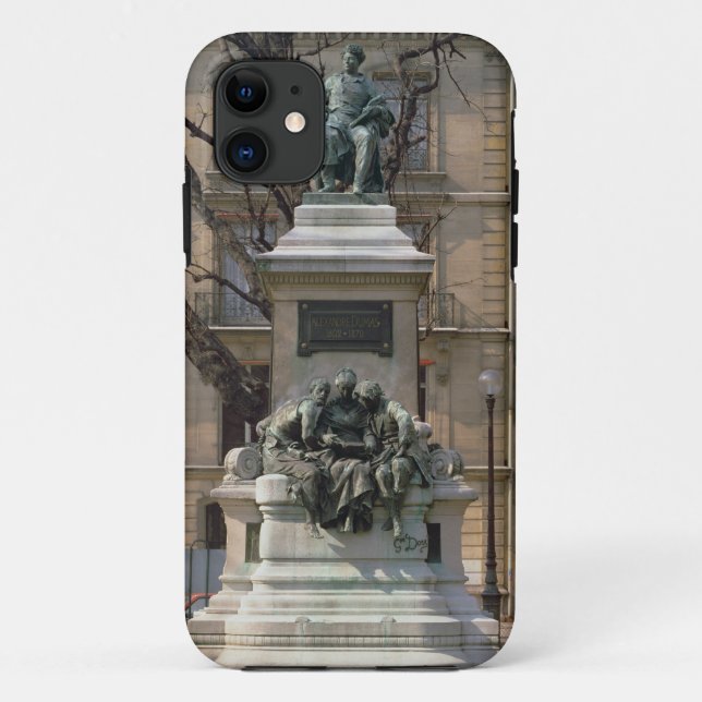 Monument to Alexander Dumas pere (1802-70) French Case-Mate iPhone Case (Back)