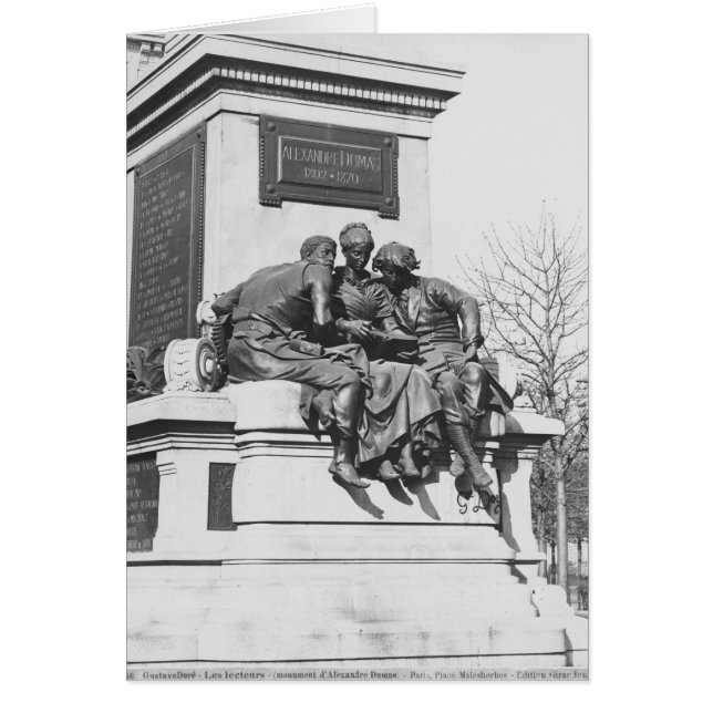 Monument to Alexandre Dumas Pere (Front)