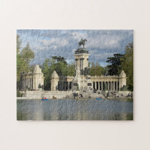 Monument to Alfonso XII in the Buen Retiro Park Jigsaw Puzzle