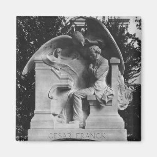 Monument to Cesar Franck Magnet