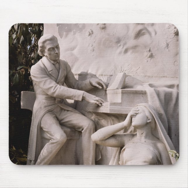 Monument to Frederic Chopin Mouse Pad (Front)