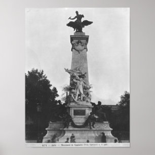Monument to Leon Gambetta 2 Poster