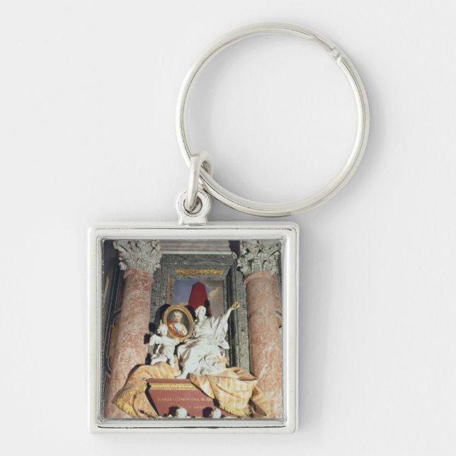 Monument to Maria Clementina Sobieska  1739 Keychain (Front)