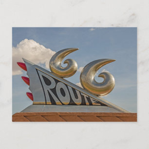 Monument to Route 66 Postcard
