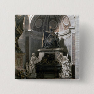 Monument to Urban VIII 2 Inch Square Button