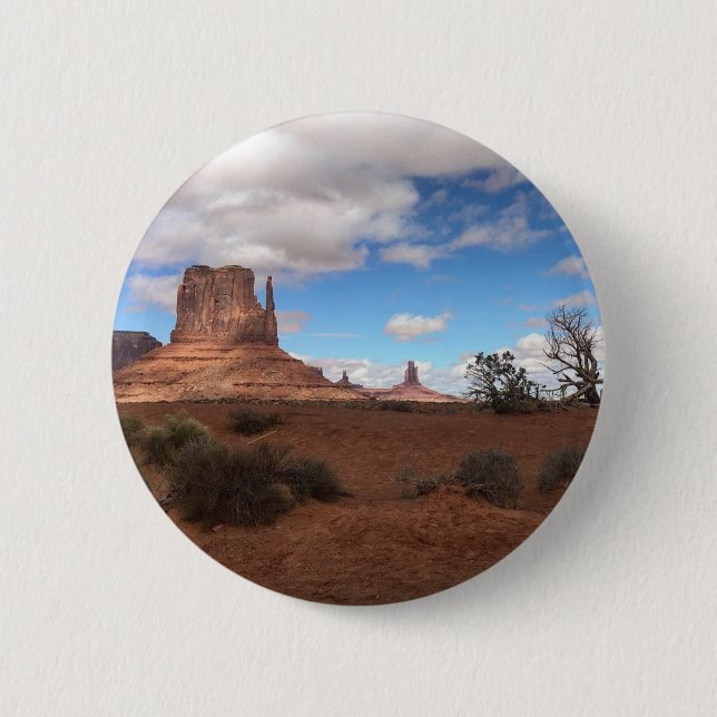 Monument Valley 2 Inch Round Button (Front)