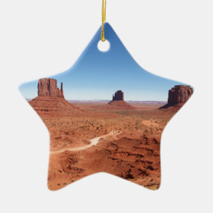 Monument Valley 3 Ceramic Ornament