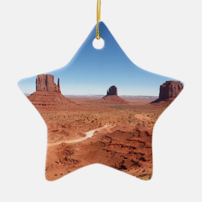 Monument Valley 3 Ceramic Ornament (Front)