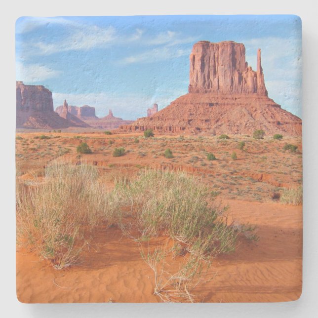 Monument Valley Arizona Stone Coaster (Front)