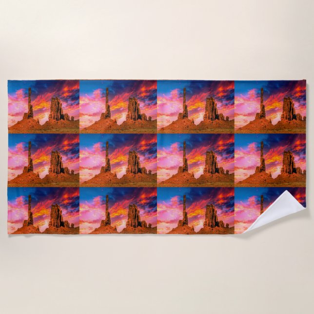 Monument Valley Beach Towel (Front)